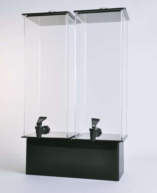two gallon double drink dispenser