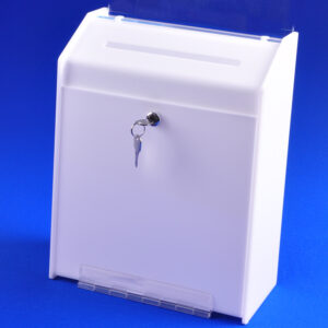 white ballot box