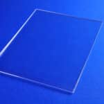 folded acrylic sign holder