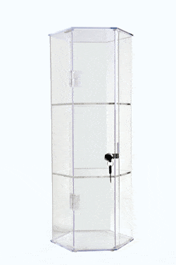 tall display case