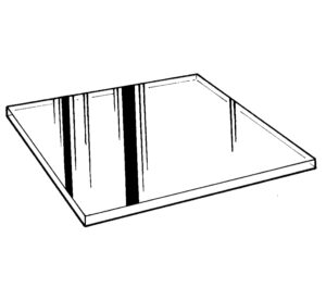 MRB5 beveled glass mirrors