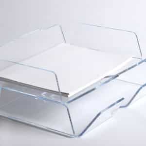 stacking paper trays