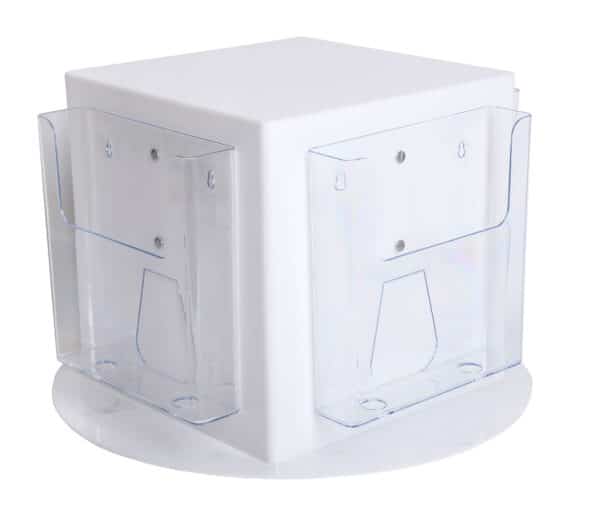 4 pocket brochure rotator