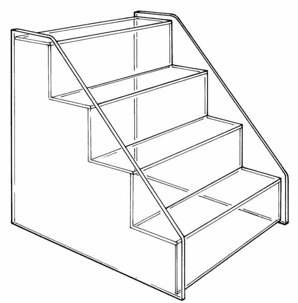 stg unflanged stairs