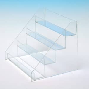 four step flanged stairs