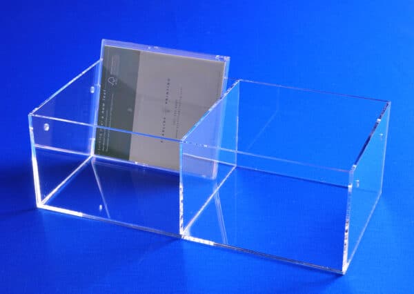 two bin cd holder
