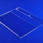 top folded wall mounting sign holder