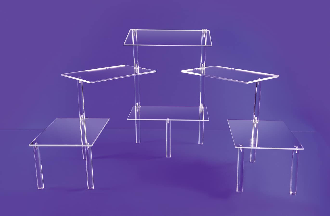 TSX3Blue extra large rectangular platform displays