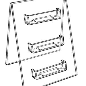 a frame business card holder