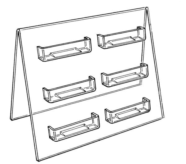 a frame business card holder