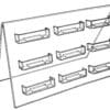 a frame business card holder