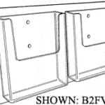 b2fv full view brochure holders