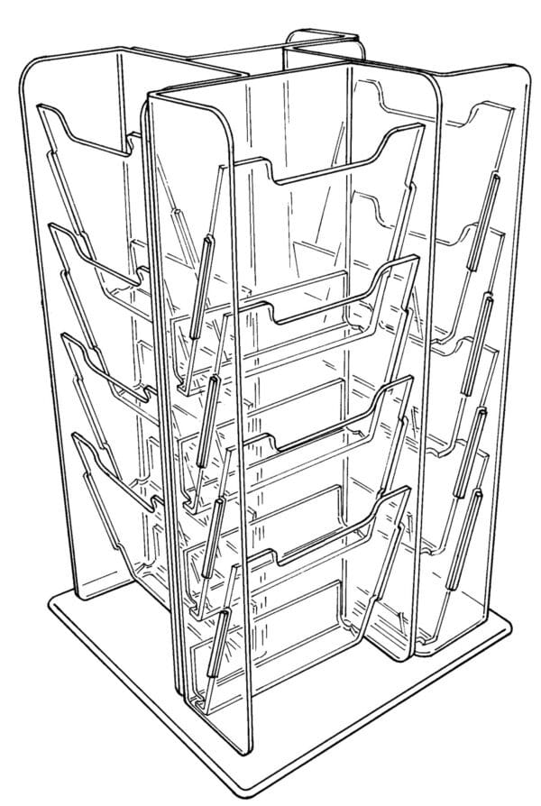 brochure rotators