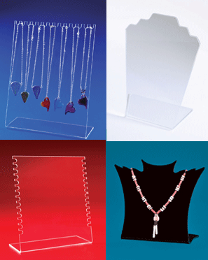 Easel Style Necklace Displays