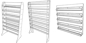 Floor & Wall Greeting Card Displays