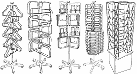 Rotating Floor Literature Displays