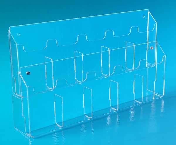 BH15W2D Multi-pocket brochure holder