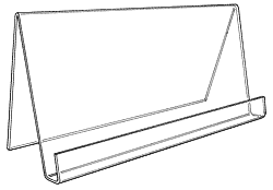 wide easel with ledge and lip