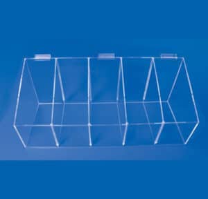 ZABD-30 slatwall square bins
